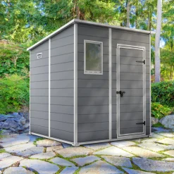 Casetta da giardino grande grigio Manor 6x6