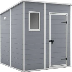 Casetta da giardino grande grigio Manor 6x6