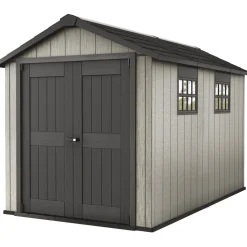 Casetta da giardino grande grigio Oakland 7511
