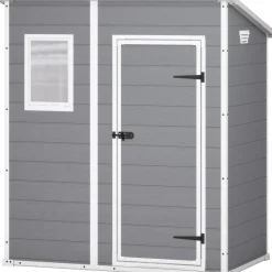 Casetta da giardino Grigio Manor Pent 6x4