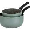Casseruola a 1 manico set 2 pezzi Linea Jet diametro 16/20 cm