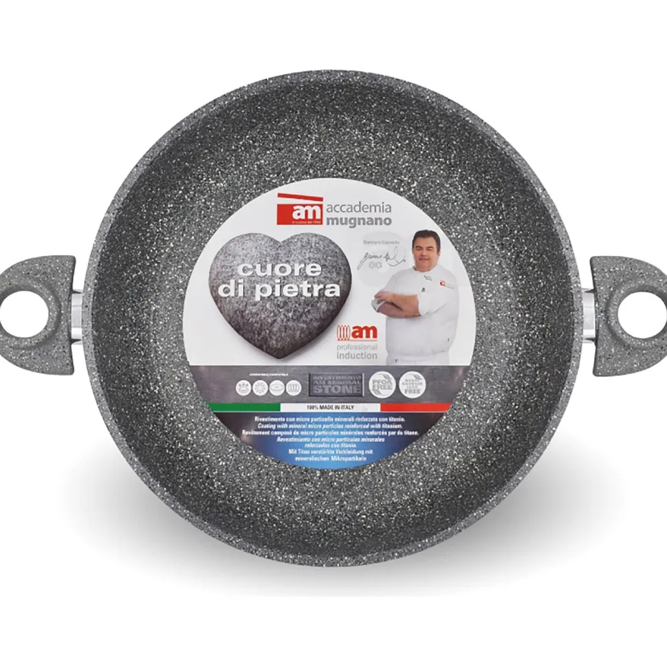 Casseruola antiaderente Linea Cuore di Pietra diametro 24 cm