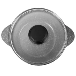 Casseruola con coperchio e fondo a induzione Linea ChefStone diametro 28 cm
