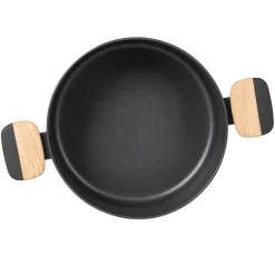 Casseruola in alluminio forgiato con coperchio Linea Japan diametro 24 cm