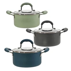 Casseruola in alluminio pressato Linea Maya diametro 18 cm