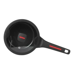 Casseruola in alluminio pressofuso con coperchio in vetro Linea Grenoble diametro 16 cm