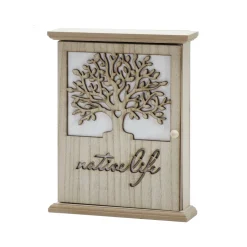 Cassetta portachiavi in legno Mdf 6 posti "Native Life"