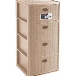 Cassettiera Linea Elegance 4 cassetti Cashmere