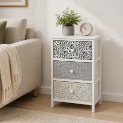 Cassettiera Multiuso Linea Woodhandy 3 Cassetti