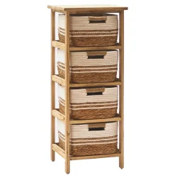 Cassettiera Multiuso Linea Woodhandy 4 Cassetti