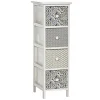 Cassettiera Multiuso Linea Woodhandy 4 Cassetti Decorati