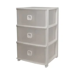 Cassettiera Pratika Plus 3 cassetti Bianca