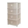 Cassettiera Pratika Plus 4 cassetti Bianca