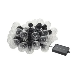 Catena Luminosa Solare 40 Lampadine LED Luce Calda da Esterno