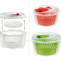 Centrifuga per insalata 7,2 litri