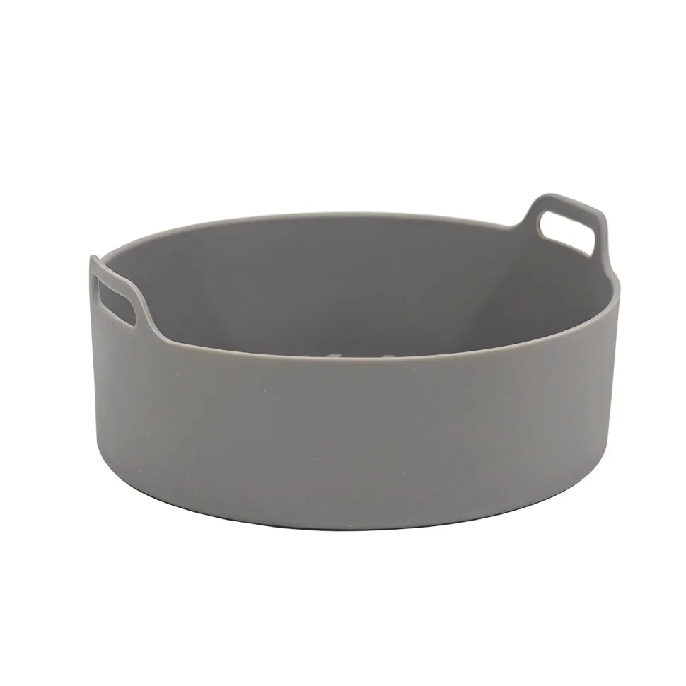 Cestello per Friggitrice ad Aria con Manici in Silicone diametro 19 cm