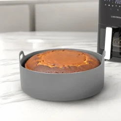 Cestello per Friggitrice ad Aria con Manici in Silicone diametro 19 cm