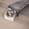 Cestino rettangolare Jute Avorio M 12 litri