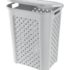 Cesto Portabiancheria Grigio chiaro 50 litri Linea Arianna