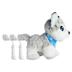 Chi Chi Love Happy Husky Interattivo con Comandi Vocali e Oltre 60 Suoni h30 cm