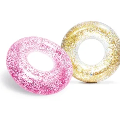Ciambella gonfiabile con glitter