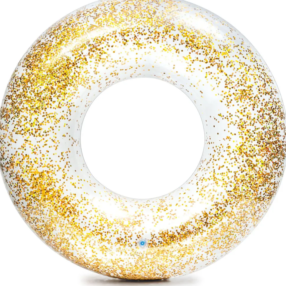Ciambella gonfiabile con glitter