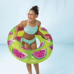 Ciambella Gonfiabile Tropicale con Maniglie diametro 107 cm
