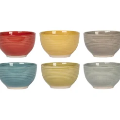 Ciotole in stoneware Multicolor Tipika 79 cl