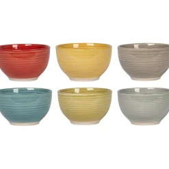 Ciotole in stoneware Multicolor Tipika 79 cl