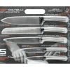 Coltelli in acciaio inox con lama satinata set 5 pezzi