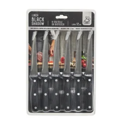 Coltello bistecca Nero Linea Black Shadow