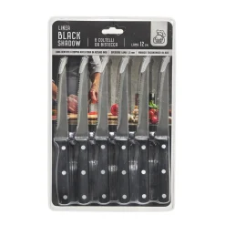 Coltello bistecca Nero Linea Black Shadow