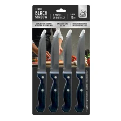 Coltello bistecca Nero Linea Black Shadow