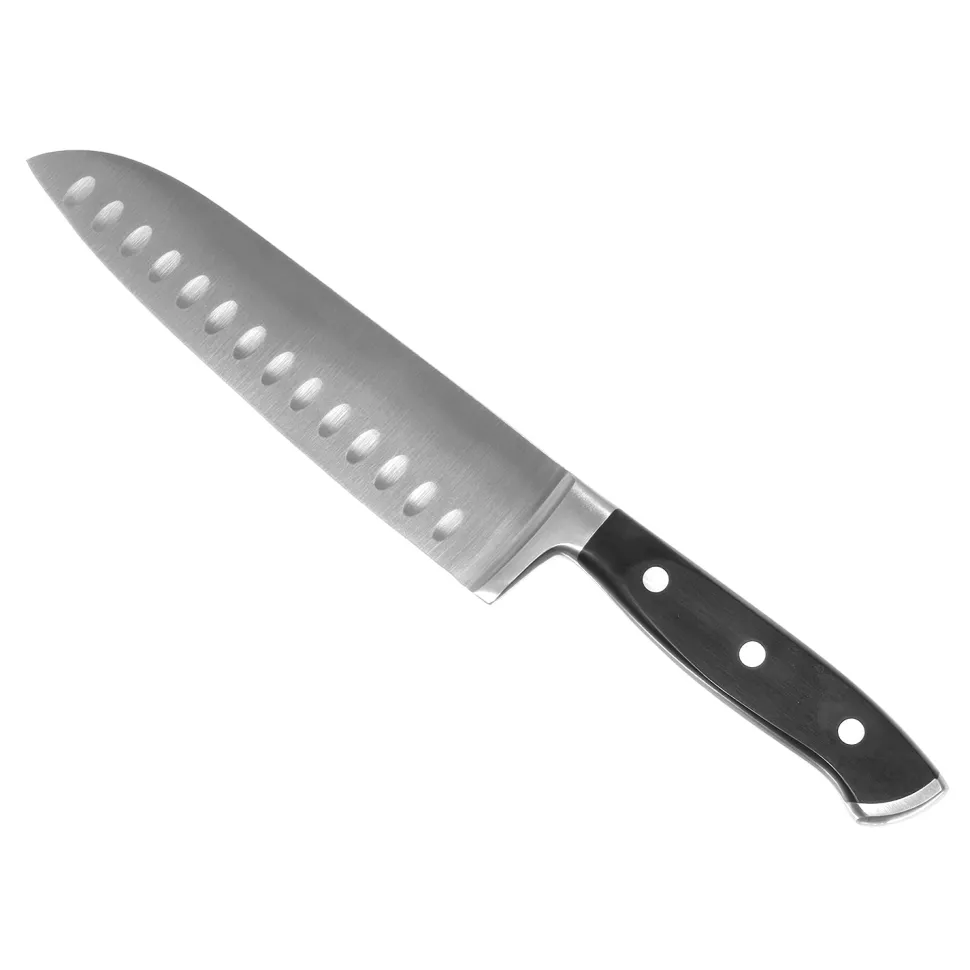 Coltello Santoku Linea Black Shadow Lama 17,5 cm
