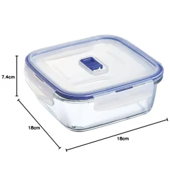 Contenitore Ermetico Quadrato Pure Box Active 122 cl