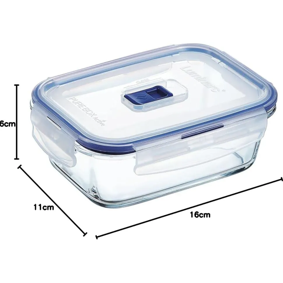Contenitore Ermetico Rettangolare Pure Box Active 82 cl