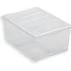 Contenitore in plastica trasparente Box Spring L