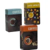 Contenitore Porta Capsule Caffè in Latta con Coperchio