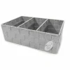 Contenitore 3 scomparti Grigio
