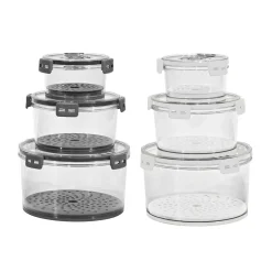 Contenitori Ermetici Salvaspazio in Polipropilene Food Organizer