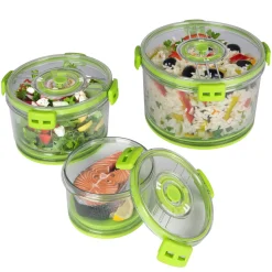 Contenitori Ermetici Salvaspazio in Polipropilene Food Organizer