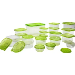 Contenitori in Polipropilene con coperchio ermetico Food Organizer set 21 pezzi