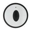 Coperchio in Vetro Temperato con Bordo in Silicone diametro 16 cm