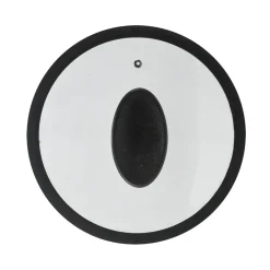 Coperchio in Vetro Temperato con Bordo in Silicone diametro 16 cm