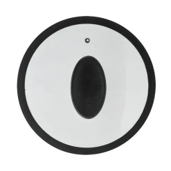 Coperchio in Vetro Temperato con Bordo in Silicone diametro 16 cm