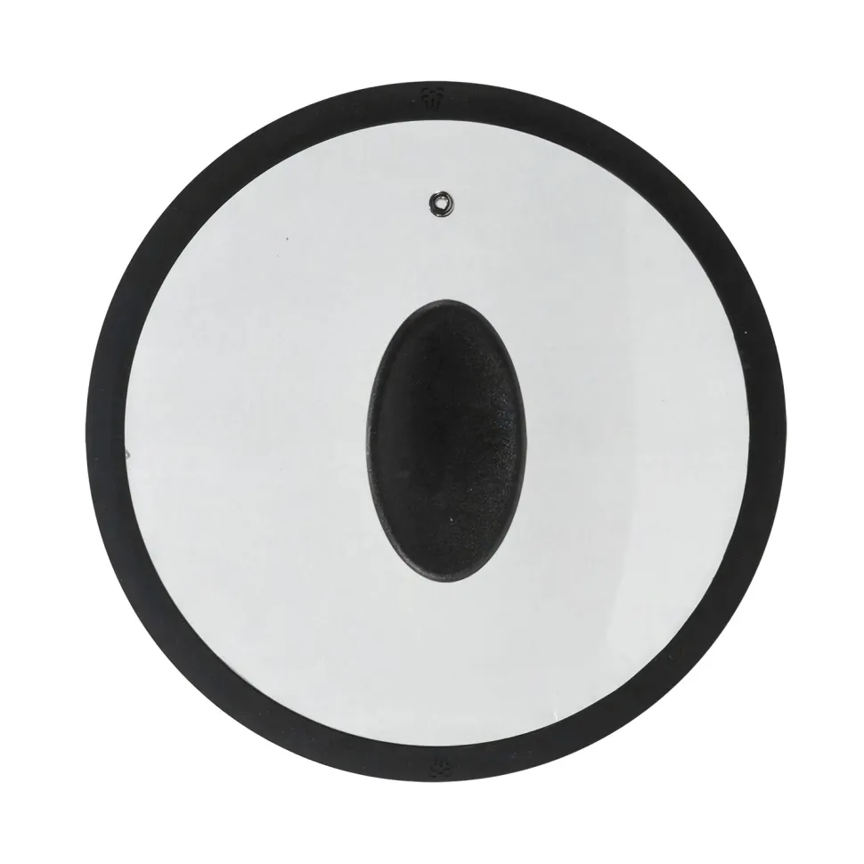 Coperchio in Vetro Temperato con Bordo in Silicone diametro 20 cm