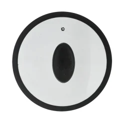 Coperchio in Vetro Temperato con Bordo in Silicone diametro 20 cm