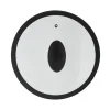 Coperchio in Vetro Temperato con Bordo in Silicone diametro 24 cm