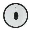 Coperchio in Vetro Temperato con Bordo in Silicone diametro 26 cm