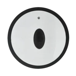 Coperchio in Vetro Temperato con Bordo in Silicone diametro 26 cm